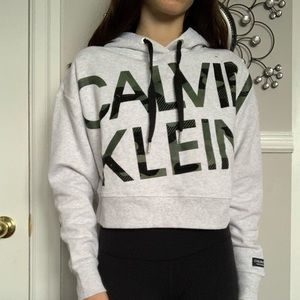 Calvin Klein cropped hoodie